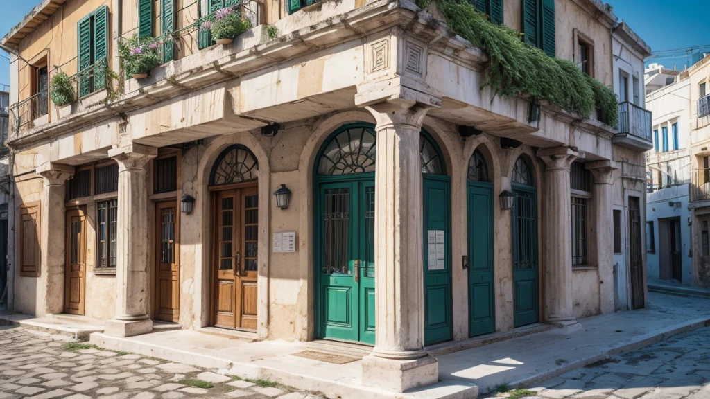 create a modern capital based on the culture of Greece, mixing with Bulgaria
