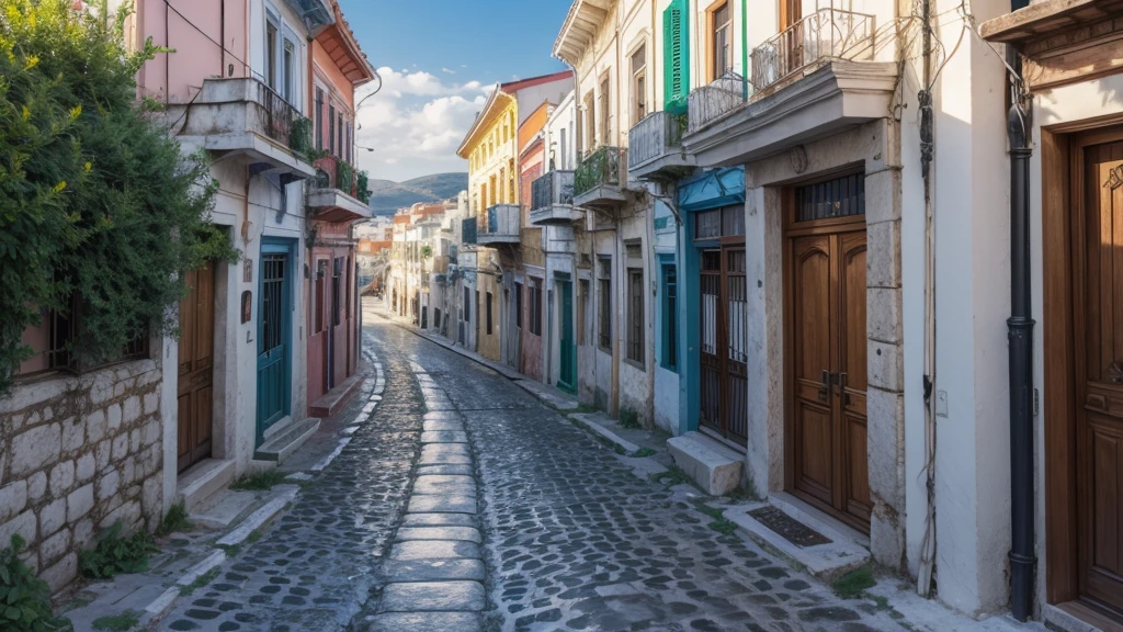 create a modern capital based on the culture of Greece, mixing with Bulgaria