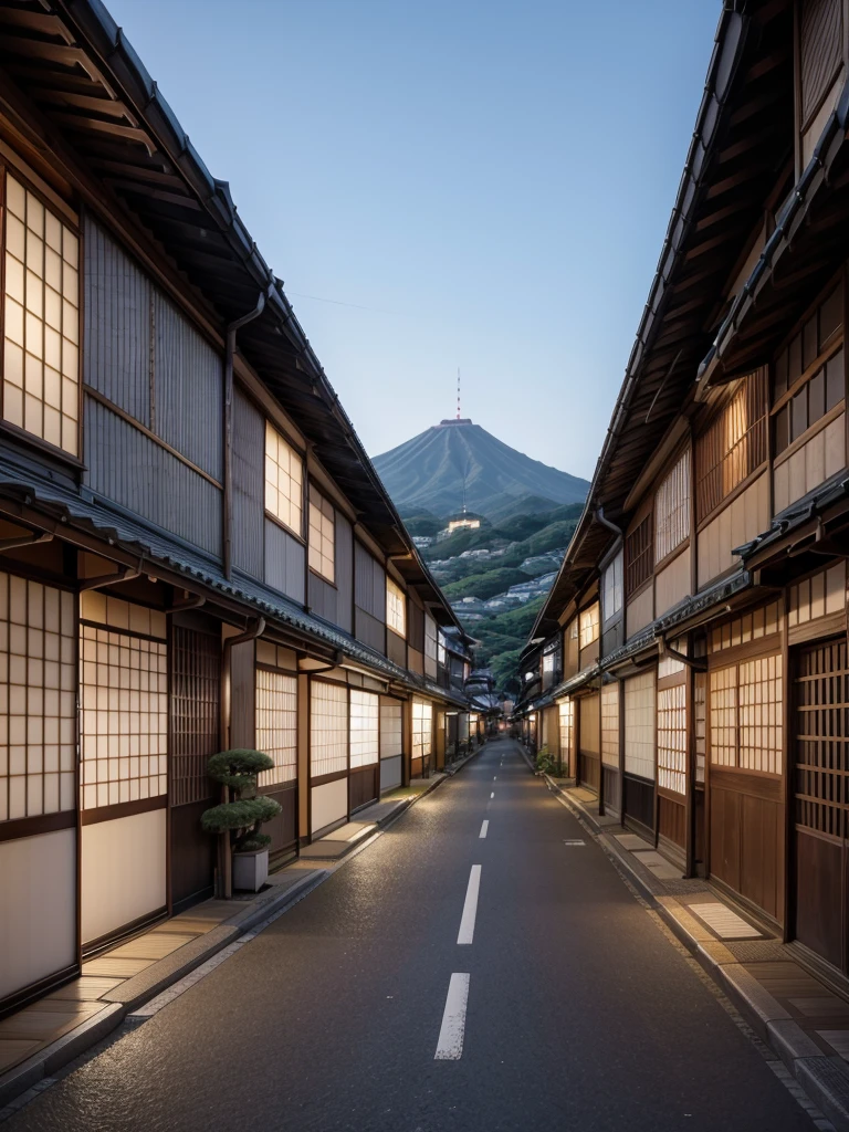 Japanese urban landscape