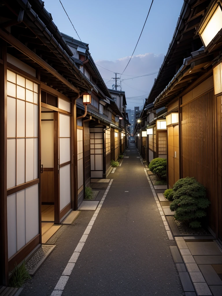 Japanese urban landscape