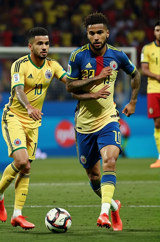 Copa America with Colombian players