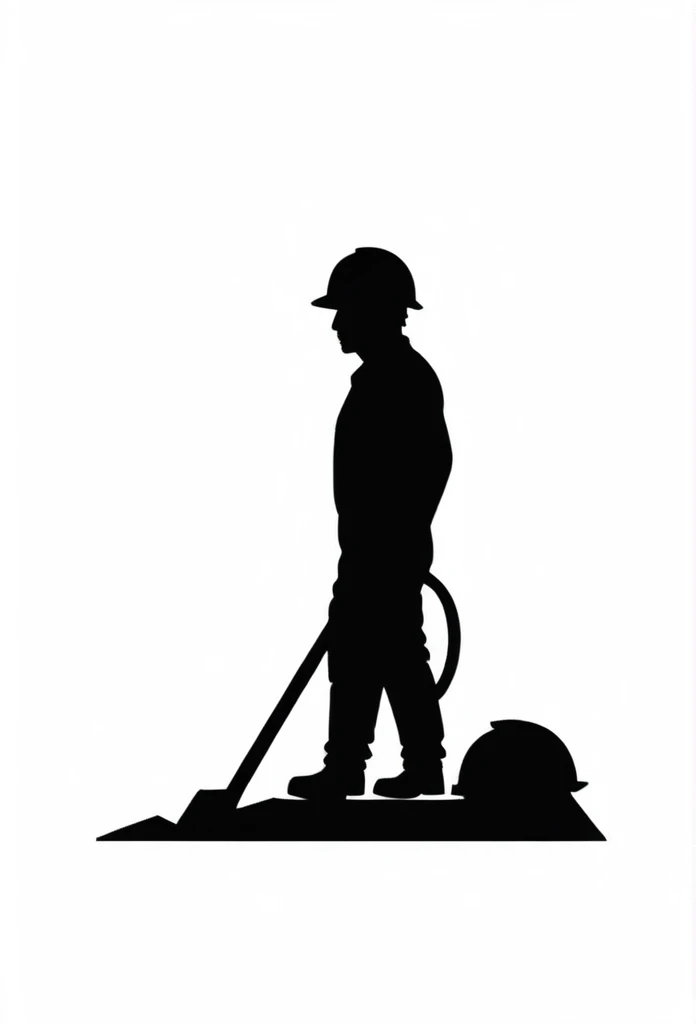 Stylish logo of equipment company for concrete road construction in Japan
Pretty cool
chic and modern design
A Japanese concrete road construction equipment company that paints a logo of a powerful, strong man who works hard, wearing a helmet and sweating
the figure is a head-to-foot, silhouette-only, not a clear picture of his face
White background