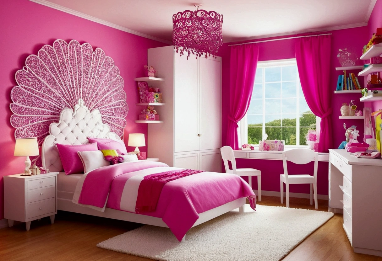 A cute dream room that every girl dreams of