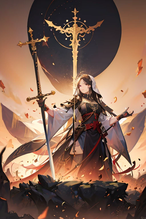 Create a holy-looking sword
