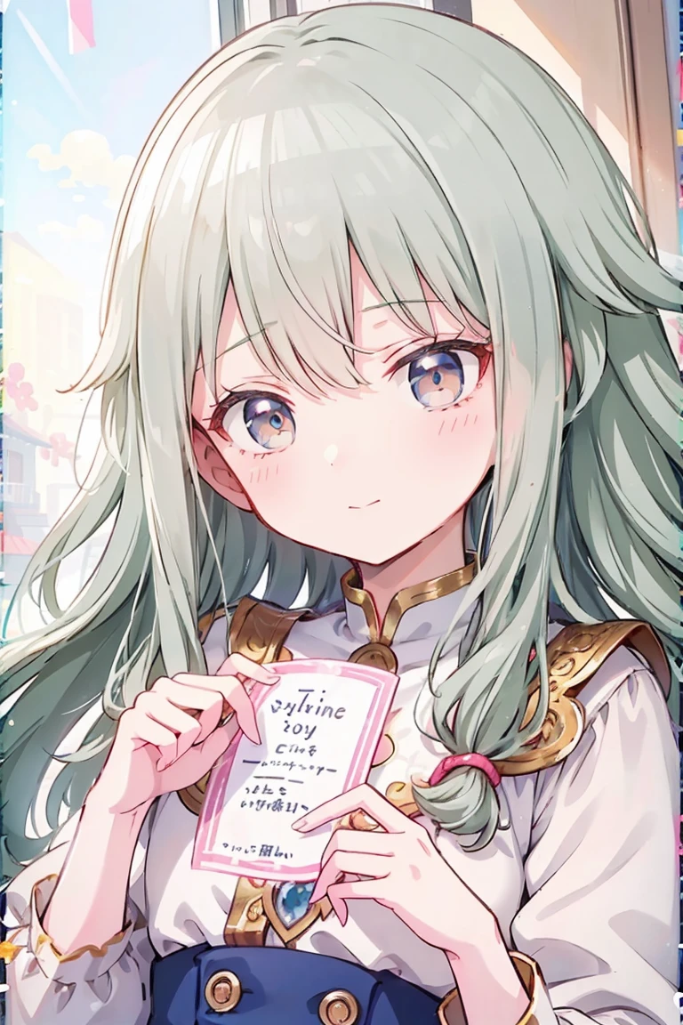 masterpiece、Best image quality、(Front facing)、good feeling、smile,Face the camera、Fluffy hair、Delicate eyes、smile、愛らしい満面のsmile, 最high quality、girl、Looks 20 years old、1 person、masterpiece, Most detailed, high quality、Shiny Hair、Very fine and beautiful bright eyeedium chest、nose blush、Very detailed, clear and beautiful face, Awards, (Anatomically correct)、Reach out、The whole body is visible,View from above,Face Focus