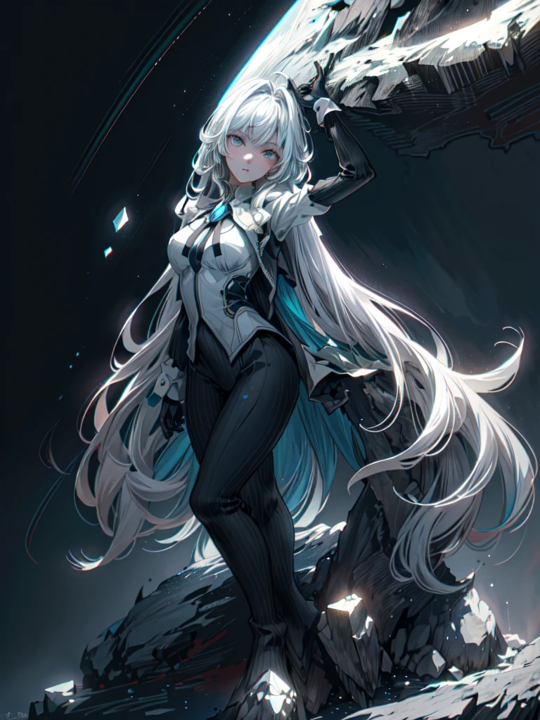 1girl, mature, long silver hair, night, mountain, aurora, moon,((random camera shoot1.4)),(random body pose:1.4),girl sitting on rock at peak of mountain during night looking up of sky aurora,
volumetric lighting, dynamic lighting, dynamic composition, reflection, caustics, subsurface scattering, (masterpiece, best quality, ultra-detailed, best shadow), high contrast, (best illumination, an extremely delicate and beautiful), ((cinematic light)), colorful, hyper detail, dramatic light, intricate details, stunning gradient colors, no watermark signature,(detailed background),(ultra detailed), (best shadow:1.1)+++++,(high contrast)+++,(best illumination)+++,