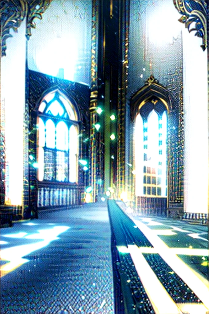 An elegant and radiant royal crown placed in a palace room with large windows that let in sunlight, illuminating every detail of the crown and the magnificent palace interior --v 5 --ar 16:9