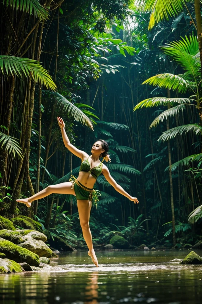 Animated Pwruan Jungle Dances