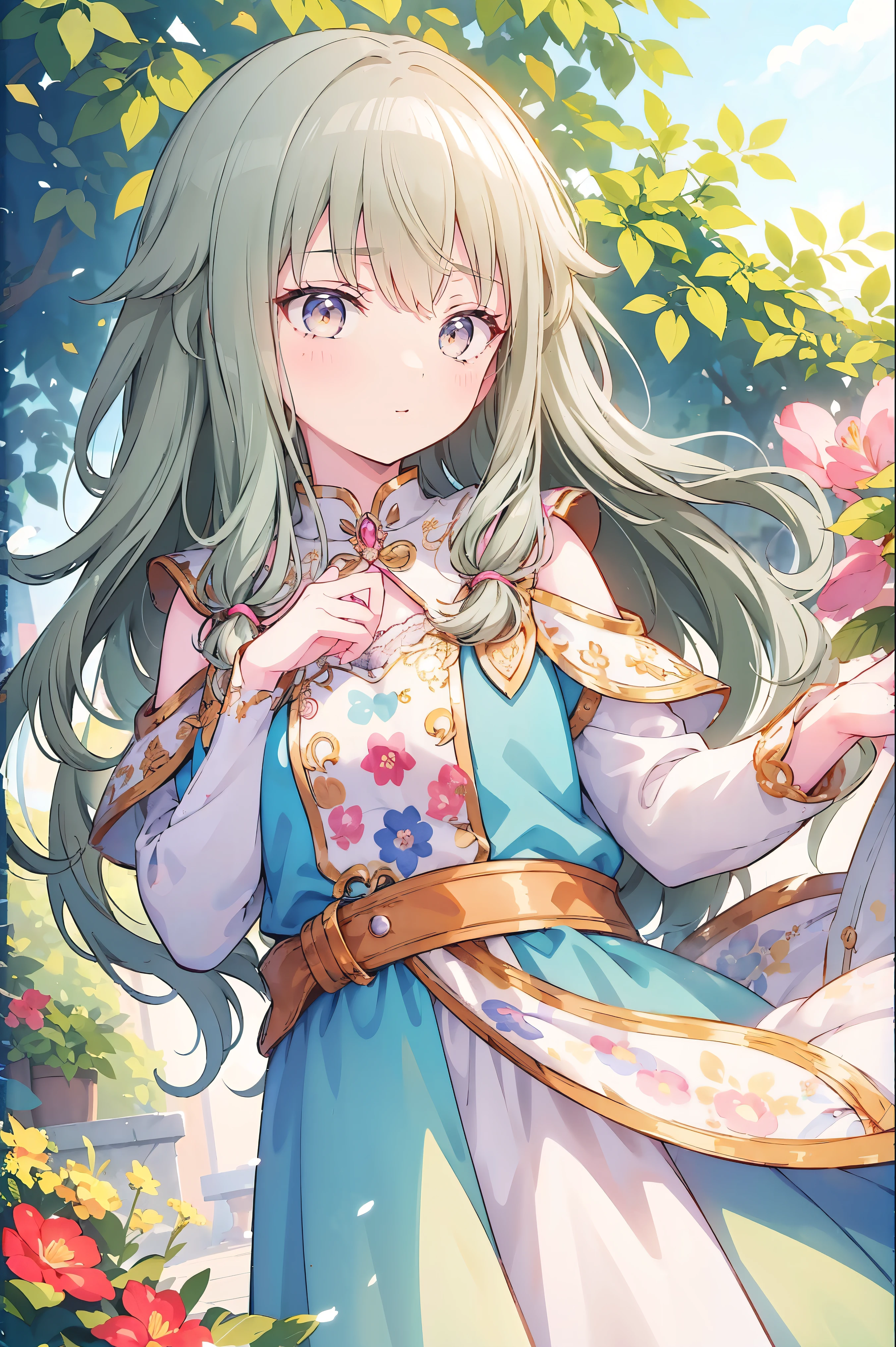 masterpiece、Best image quality、(Front facing)、good feeling、smile,Face the camera、Fluffy hair、Delicate eyes、smile、A lovely big smile, 最high quality、girl、Looks 20 years old、1 person、masterpiece, Most detailed, high quality、Shiny Hair、Very fine and beautiful bright eyeedium chest、nose blush、Very detailed, clear and beautiful face, Awards, (Anatomically correct)、Reach out、The whole body is visible,View from above,Face Focus
