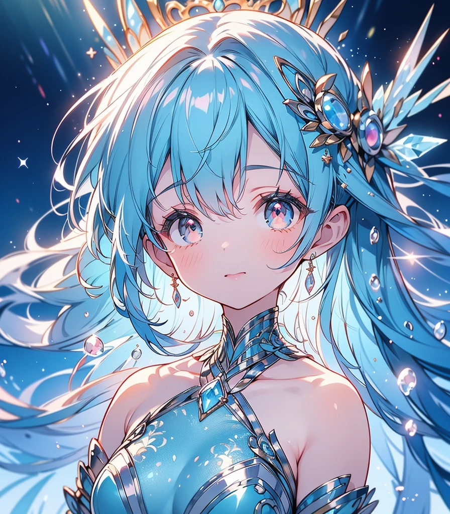 masterpiece, super high quality, ( 非常にdetailedなオリジナルイラスト),1 person,Ice Princess,Around the ice, Frosty Theme,( 輝く黄colorい目:1.2), A light, cold smile, Arrogant look, Sexy Russian costume, blue crystal jewelry, Ice blue glowing tattoo,detailed,Realistic,4K High Definition,Mappa Studio,masterpiece,Highest quality,Official Art,figure,Clear lines,(nice_color),Perfect composition,Fantasy,Concentration,Front facing,No text
