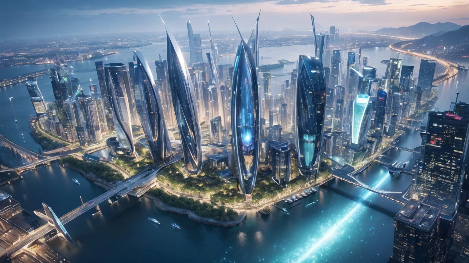 (Best quality,4K,8K,A high resolution,Masterpiece:1.2),Ultra-detailed,(Realistic,Photorealistic,photo-realistic:1.37),Futuristic floating city,Futuristic technology,Huge urban high-tech tablet platform,Airship,Floating in the sky,Futuristic city,Small airships around,High-tech hemispherical platform,Colorful lights,Advanced architecture,modernn architecture,skyscrapper,Access the cloud,Scenic beauty,view over city,Impressive design,Blend seamlessly with nature,energetic and vibrant atmosphere,Futuristic transportation system,Parking is suspended,Transparent path,Lush greenery,Sky gardens,cascading waterfalls,Magnificent skyline,reflections on the water,Sparkling river,Architectural innovation,futuristic skyscrapers,Transparent dome,The shape of the building is unusual,Elevated walkway,Impressive skyline,Glowing lights,Futuristic technology,Minimalist design,Scenic spots,Panoramic view,Cloud Piercing Tower,Vibrant colors,epic sunrise,epic sunset,Dazzling light display,magical ambiance,The future city,Urban Utopia,LuxuryLifestyle,Innovative energy,sustainable development,Smart city technology,Advanced infrastructure,Tranquil atmosphere,Nature and technology live in harmony,Awesome cityscape,Unprecedented urban planning,Architecture connects seamlessly with nature,High-tech metropolis,A cutting-edge engineering marvel,The future of urban living,Visionary architectural concept,Energy-efficient buildings,Harmony with the environment,A city floating above the clouds,Utopian dreams become reality,The possibilities are endless,State-of-the-art transportation network,Green energy integration,Innovative materials,Impressive holographic display,Advanced communication system,Breathtaking aerial view,Quiet and peaceful environment,Modernist aesthetics,Ethereal beauty