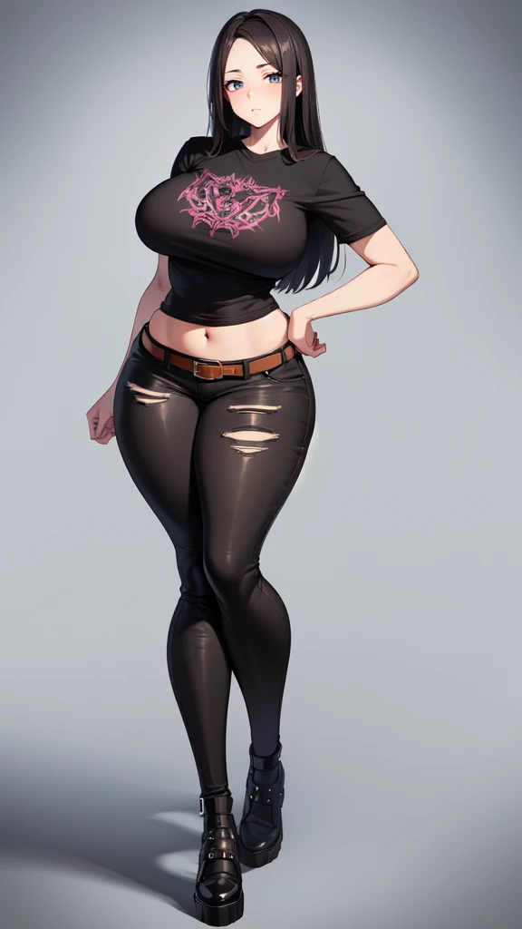 masterpiece, tight denim pants, back view++, look back++, ass crack, chubby but small breasts, very thick legs++, Full body+, Solo, Realistic, Sexy Asian face, Swollen face, Ripped black denim pants, Japanese face, Legs focus, Moderately fat body type+, 1 woman, wide shoulder, T-shirt, Denim pants, thick thighs, Thick waist++, low rise black denim pants, Small breasts and fat and short leg, solo, simple background, masterpiece,best quality, unreal engine, ultra res, extremely detailed,
1girl, waist , (muscular:0.4) ,slender,
byleth,
armor, shorts, gauntlet, cape, pantyhose, floral print,
watching at viewer,
fealess face, fighting stance, (holding sword, long sword:1.2)
hews style CSR STYLE
ROUND BREASTS, medium BREASTS