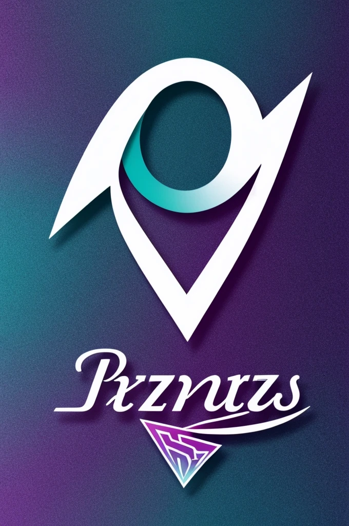 Logo with the word JArtz in aqua purple and black