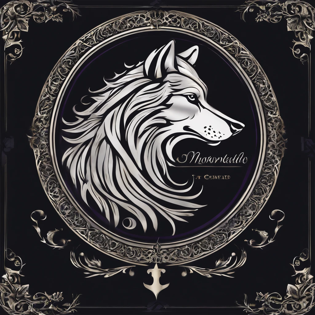 clearing! Here is the detailed description for creating your logo with medieval confectionery theme, mystical and refined:
**Detailed Logo Description:**
1. **main subject:** The logo must capture the essence of a mystical and medieval wolf, conveying an air of mystery and refined elegance.
2. **Elements to Include:**
- A stylized and mystical wolf as the central element of the logo.
- Subtle medieval elements, such as decorative fountains or ornaments that evoke a castle ambience or medieval history.
- Perhaps include elements of magic or alchemy that complement the mystical theme.
3. **Style and atmosphere:**
- The logo style must be sophisticated and modern, at the same time that it refers to the medieval environment.
- Colors to consider: shades of blue, Plata, gold and purple to add a touch of magic and nobility.
4. **General Feel:**
- The logo must convey a feeling of exclusivity and class, suitable for a confectionery that combines medieval tradition with a contemporary approach.
This description was created to guide the development of the main logo, highlighting only the wolf and emphasizing the mystical and medieval theme with elegance.