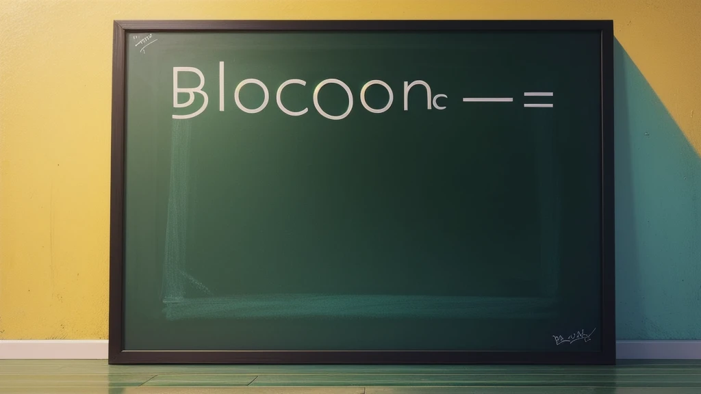 A whole empty blackboard with a frame,2d,Bright,Cool colors,