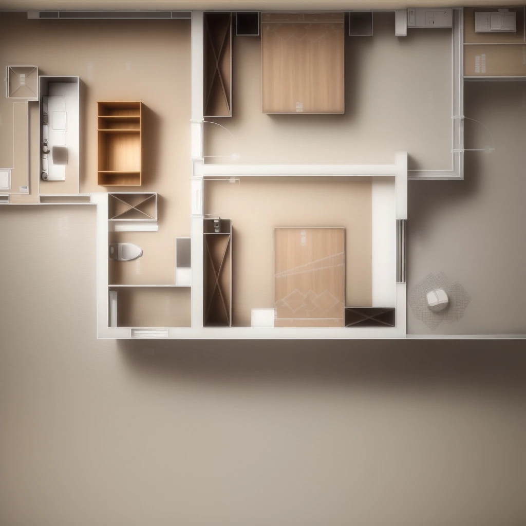 House plan with living room and kitchen, flat 2 d, 256x256, 2 5 6 x 2 5 6, Computer Aided Design, 建筑Floor Plan, Floor Plan, Floor Plan, Building Plans, 2 d autoComputer Aided Design, 2 0 5 6 x 2 0 5 6, Apartment Design, Housing, layout, autoComputer Aided Design, 2 d image，Wall furniture has a sense of light and shadow