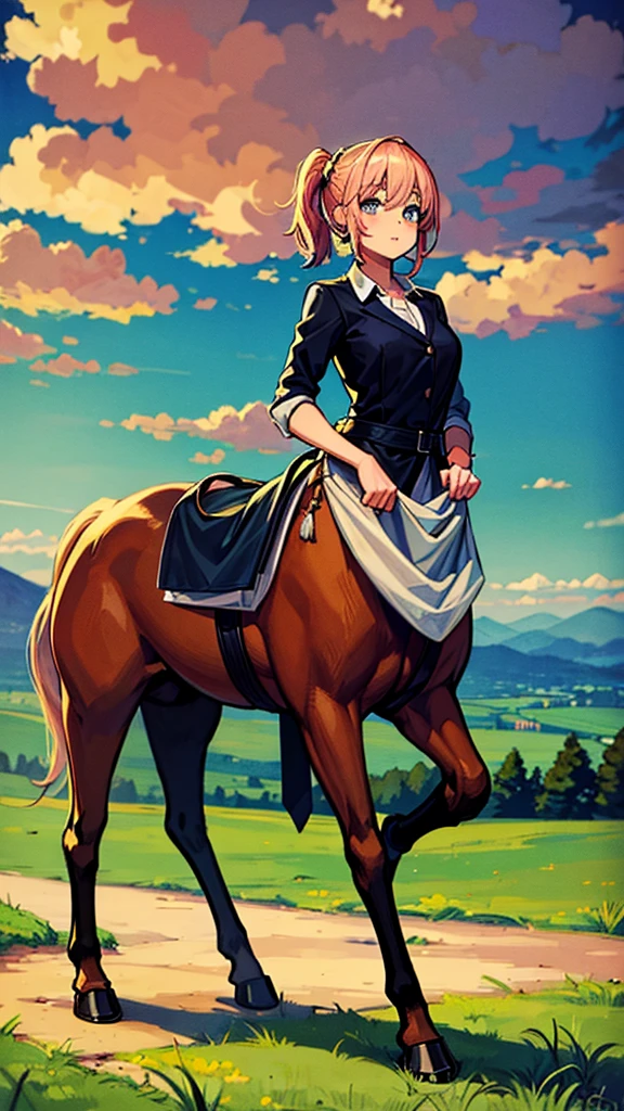 masterpiece, Highest quality, 1 person , Centaur