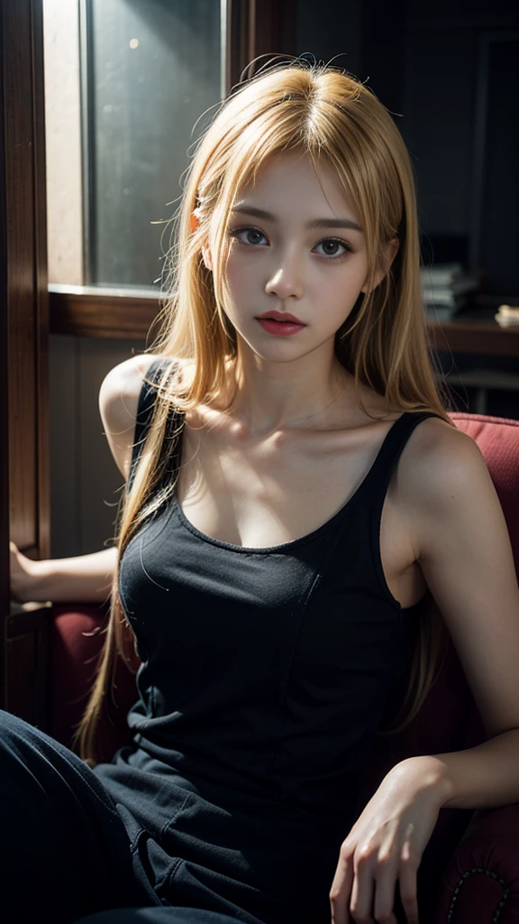 (Natural blonde and redhead girls with pretty faces), Cute pose, Atmospheric, Dark atmosphere, Edge lighting, Sayaka Yamamoto, Saito Asuka, Mao Akiyama's facial features, 8K, Full 体 portrait, ((Naked girls:1.5)), Natural light, Spooky greenhouse at night, Sharp focus, (Highly detailed eyes and face:1.1, Professional photography techniques), (Beautiful small face, beautiful girl, high , Idol Face:1.2, Baby Face:1.6)Happy, K UHD, Hmph, Beautiful and soft skin, Vibrant Skin, blush, ((Beautiful breasts:1.2, Cleavage)), (Small beautiful butt), (Detailed hands:1.1, The optimal ratio is four fingers to one thumb), Perfect proportions, (Perfect Anatomy:1.3), (Highest quality, Masterpiece, Highest quality, Ultra high definition, Photorealism:1.4), ((Confuse each other:1.4)), (((Sexy look:1.2)))