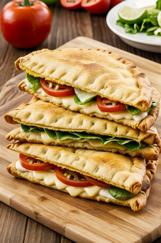 Sandwich friend empanada 
