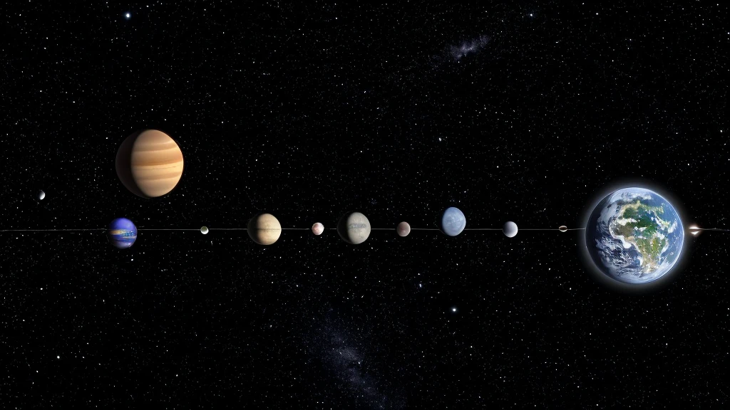 A view of our solar system as it looks from the heliosphere as of right now.