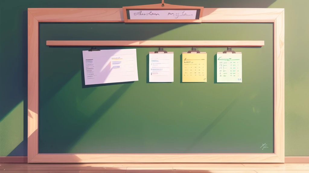 A whole empty blackboard with a frame，Bright，Cool colors，No words，celadon，black background，A little note，big，