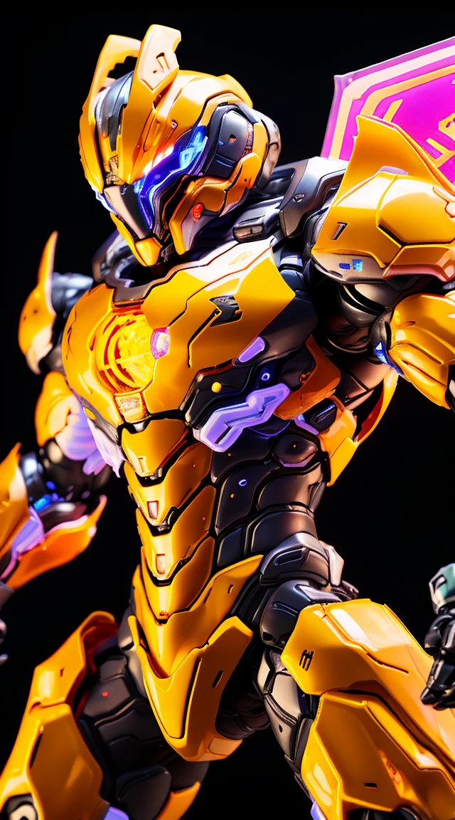 Snake Shape, Heavy Mecha Armor, transparent, Muscular body, The letter S