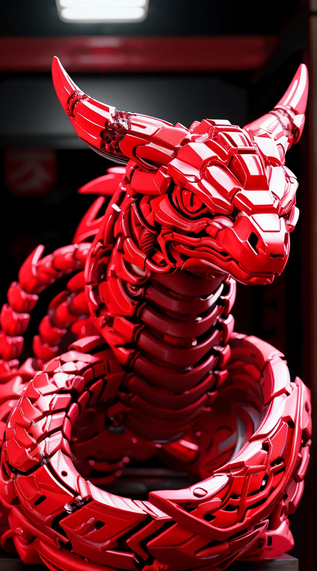 snake、mechanical、s letter、red