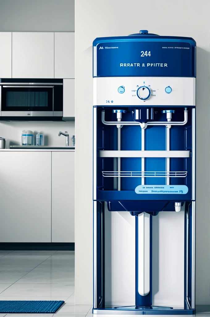 Advertisement for a 24 water purifier/7