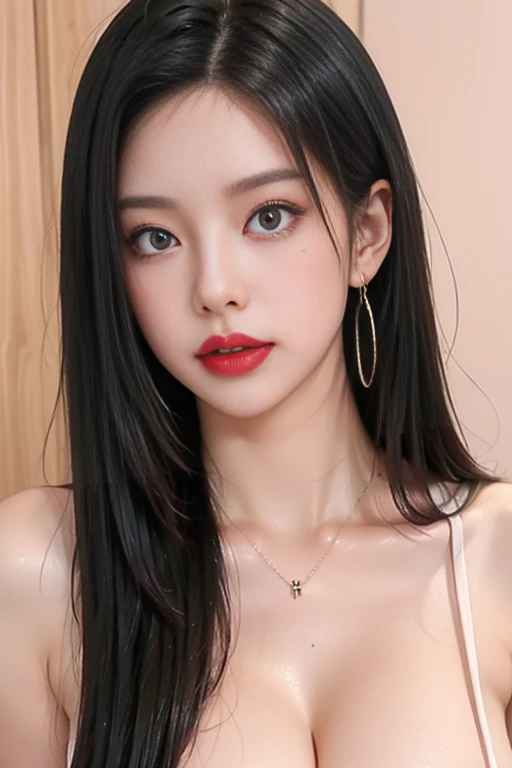 Beautiful (1 girl:1.3), Alone, (very detailed) full body masterpiece, Ultra realistic, 16K, nightmare atmosphere, gothic, r3b3cc4 young, Sensual (Erotic), 1 girl (cute young) alone, delicate (seductive) female face, silky realistic hair, hair fringe, looking at viewer, goth makeup, pale-blonde and pale-golden hair (gradient colors) , simple unfocused background, bedroom background, jewelry, earrings, necklace, young beauty, portrait, hoop earrings, realistic, soft lighting, muscular female body, realistic hot body , photorealistic, detailed clear eyes, extremely erotic, delicate feminine, muscular female body, large natural breasts, belly hot, narrow waist, proportionally big hips, thick legs, beautiful, nude (porn), different sensual positions, raw, analog, sharp focus, 8K, high definition, high quality, Fujifilm XT3, Film grain, award winning, highly detailed skin artwork, realistic skin details, visible pores, clear focus, volumetric fog, 8k hd, dslr, high quality, Film grain, light skin, photographic realism , lomography