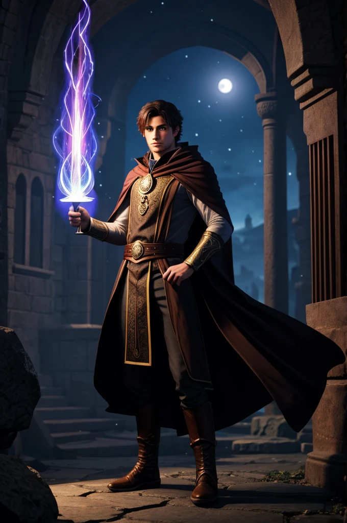 Male mage in another world