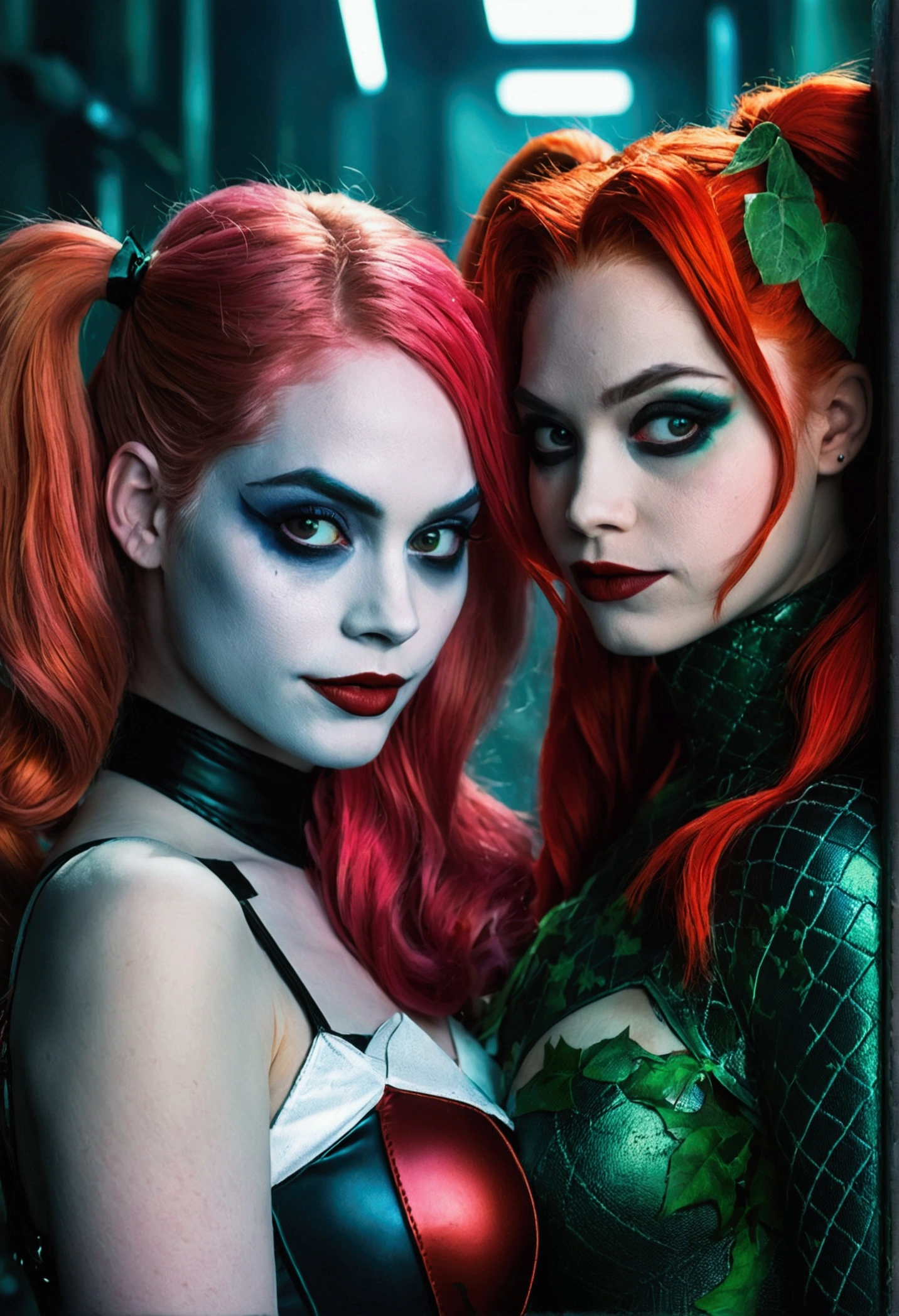 Harley Quinn und Poison ivy