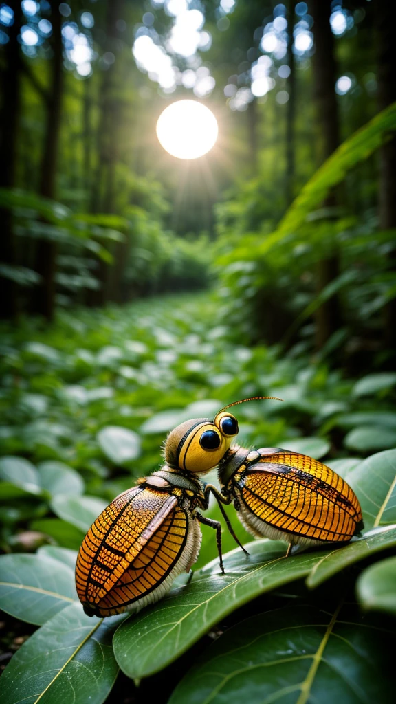 (Best quality,8K,High resolution,Masterpiece),Super detailed,(1.4 times more realistic),buzzer,Moonlight,Beautiful ,Dense forest,scary,scary,money,Speciality Happy, children Laughing in the rice fields, cicadas chirping Beautiful scenery, HDR, uhd, studio lighting, very good, sharp focus, physical rendering, very detailed explanations, major subjects, calm, quiet Calm, money light, money color moment, nature, nature beauty, ((anatomically correct))