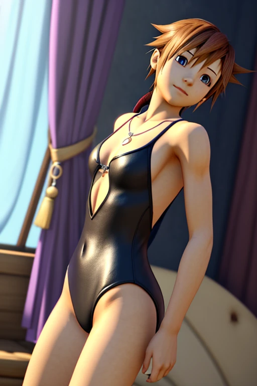 Sora, Kingdom Hearts, Leotard