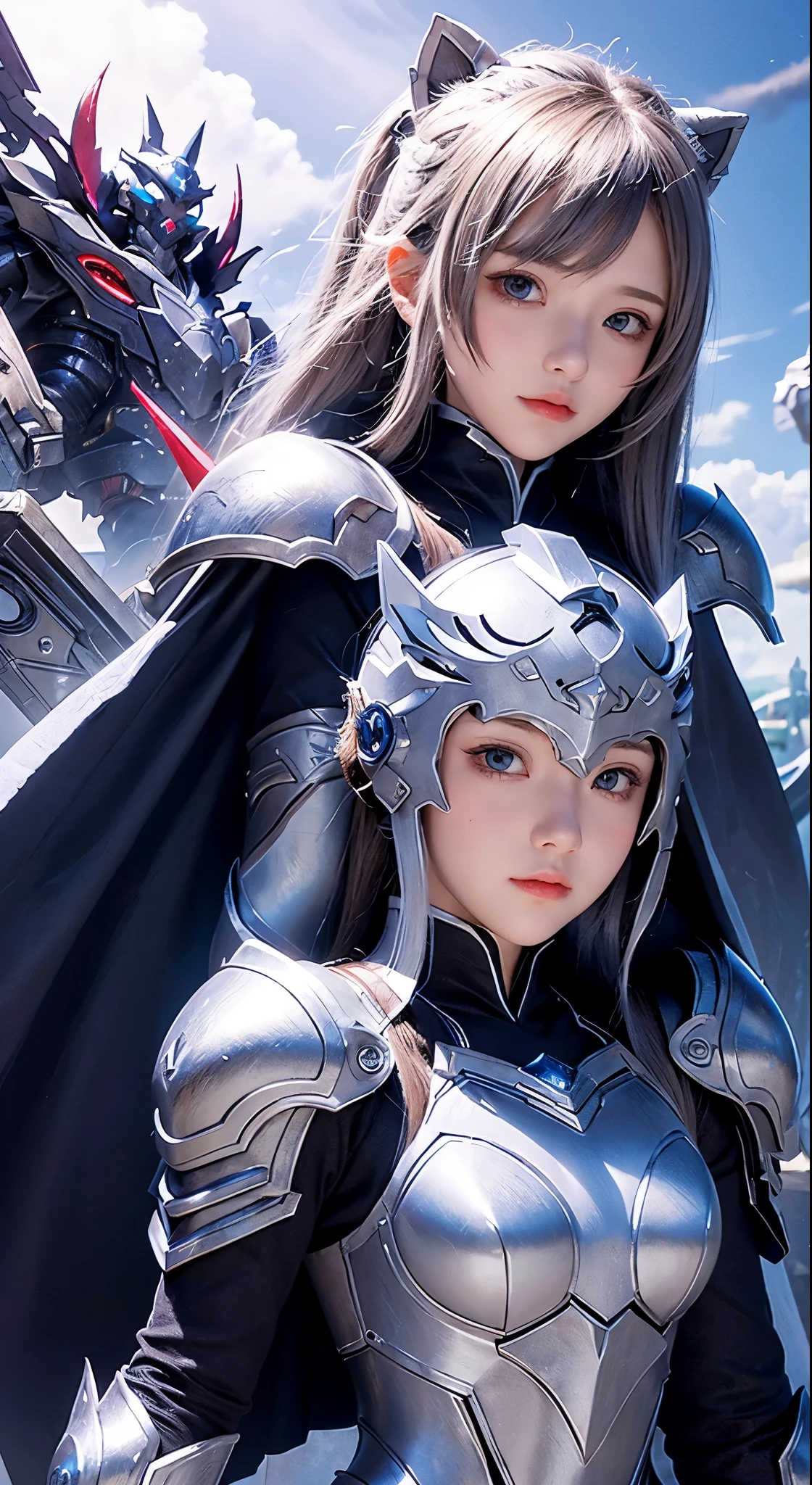 Epic Light Novel Art Cover、Official artwork、Epic light novel cover art、White Armored Suit。Different world、Small curve、Kshatkrentz、Kshatkrentzキーアートフェミニン、Shadowverse Style、Moe Dwarf、