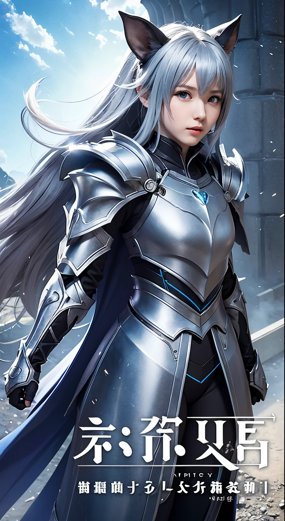 Epic Light Novel Art Cover、Official artwork、Epic light novel cover art、White Armored Suit。Different world、Small curve、Kshatkrentz、Kshatkrentzキーアートフェミニン、Shadowverse Style、Moe Dwarf、
