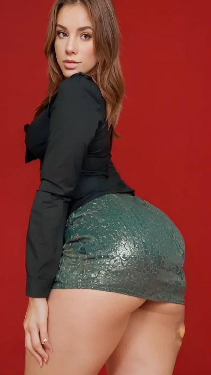 female, very tortuous, (big breasts, neckline)、Sexy 25 year old Latin Spanish model, hair color is random. amazing ass