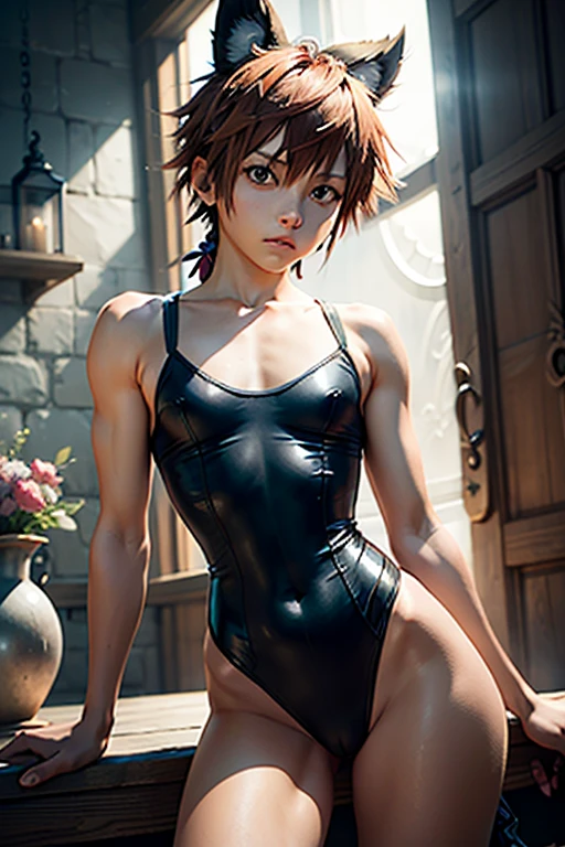 Sora, Kingdom Hearts, Leotard