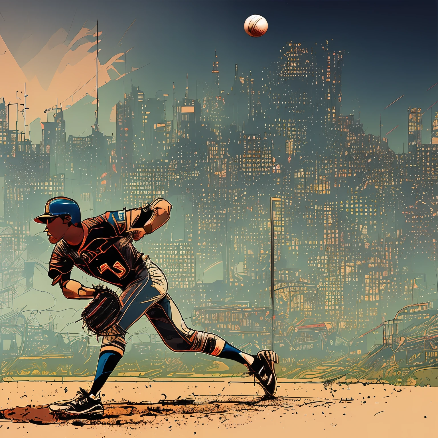 Baseball Player, Field of Dreams, nvinkpunk