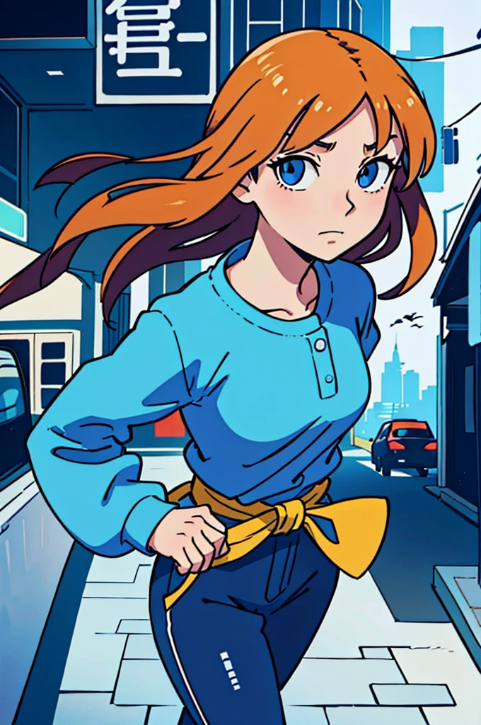 (best-quality:0.8),
(best-quality:0.8), perfect anime illustration, extreme closeup portrait of a pretty woman walking through the city