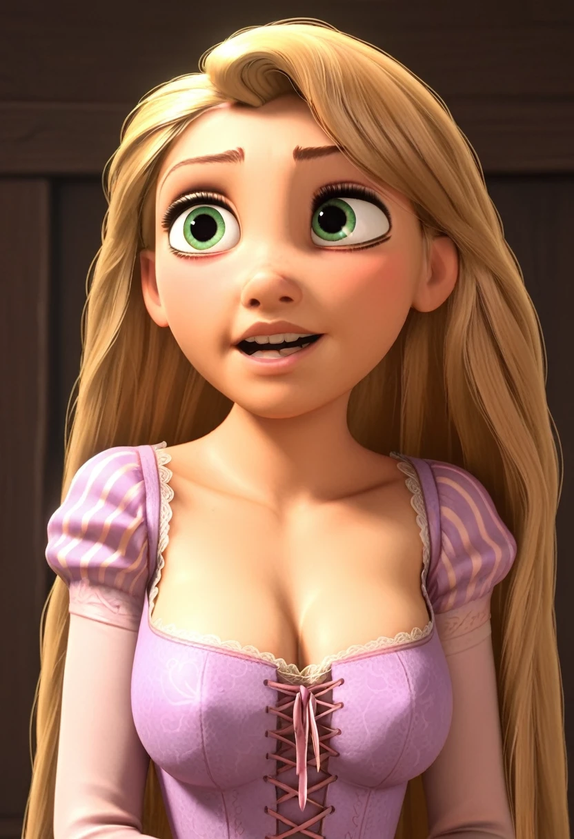 Rapunzel from Tangled (Pony big breast 3d