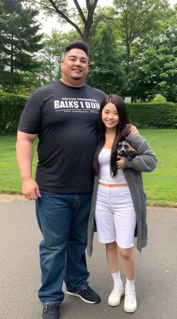 A dog as big as a human