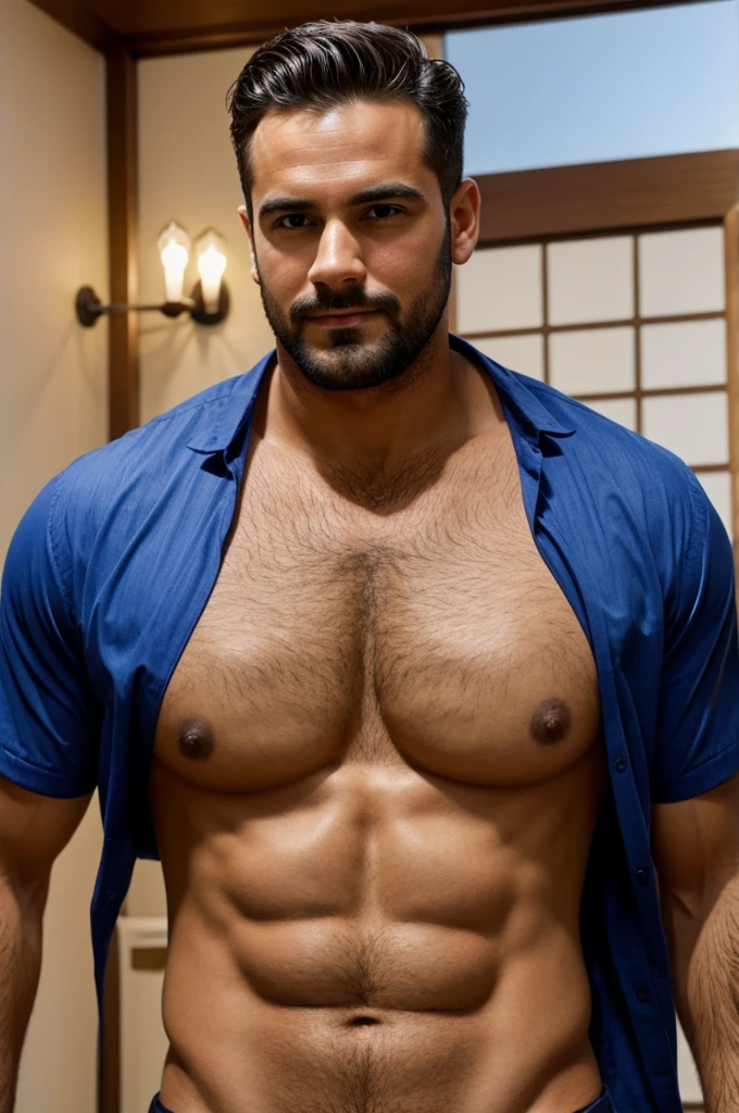 A man who has magically developed tits