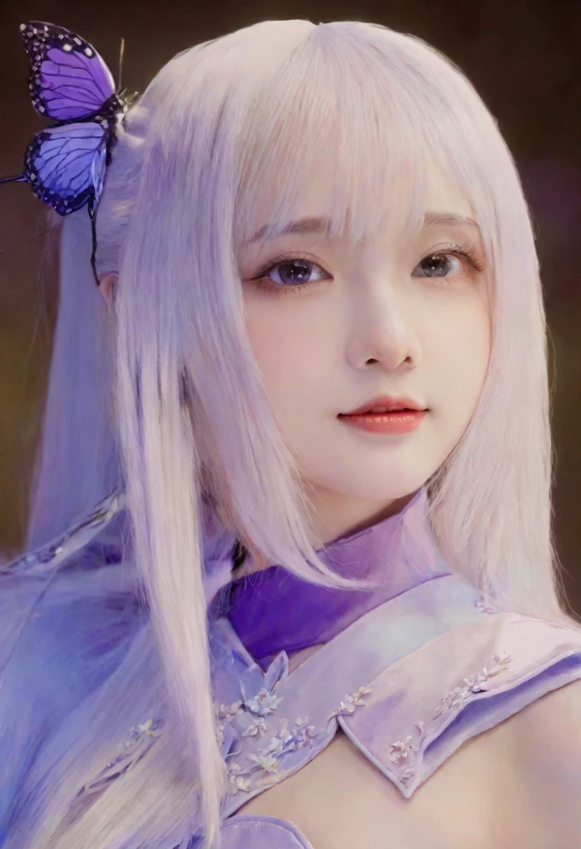 Beautiful girl, cute girl long hair