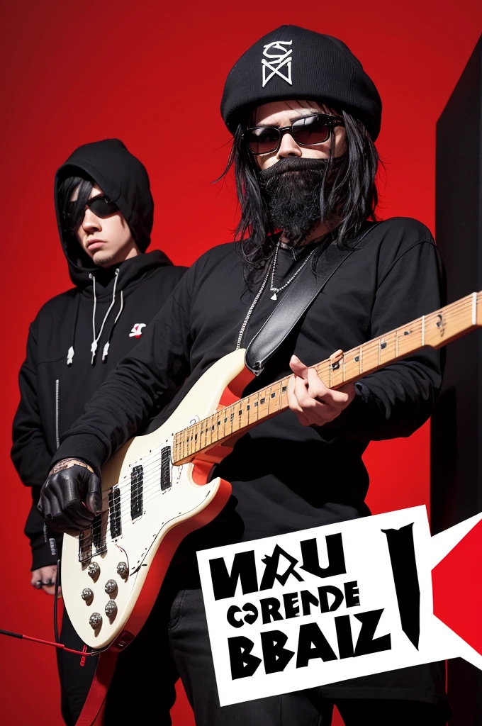 Create a band logo, written Tycoons, the color of the name will be white outlined with red and a black background, the style will be in the style of slipknot band logos, charlie brown jr e gorillaz
