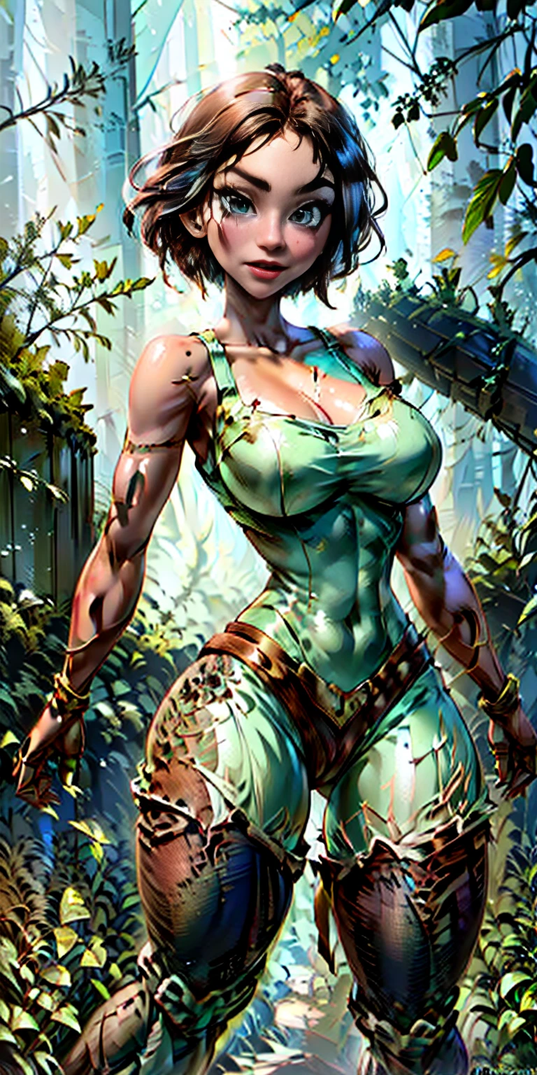 ((Masterpiece, Best quality: 1.2), (Create MAxZenArt!))_((Top quality, oil painting, virtuoso execution, wonderful masters))_((Final fantasy (Yuna),(young girl - , nude, full growth, naked body, dark hair, light skin, scarlet lips, smile; black, expressive eyes, long eyelashes))_((Girl with brown hair, dressed; black translucent - chiffon dress, gold line, very short dress- peignoir, (erotica), (sexuality), (calm relaxed pose, hair fluttering in the wind, half a turn, look at the viewer, stylish girl model))_((Beautiful painting of characters, soft anime computer graphics, realistic anime -art, sexy girl, photorealistic rendering of an anime girl, painting-realism, digital art))_ ((Background- flower garden, pictorial writing, stylized- virtuosic brushwork, graphic, (stunning; flowers lilies, peonies, chrysanthemumodern style)_(High quality, masterpiece)).