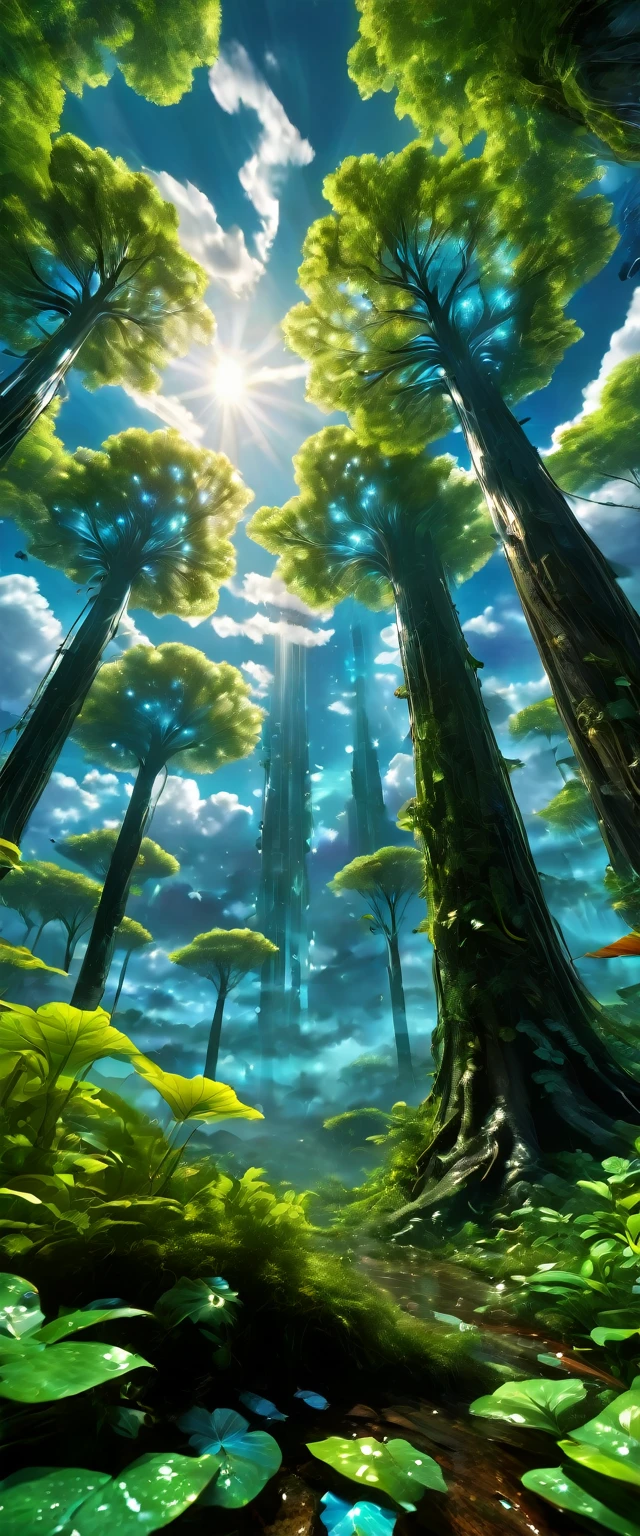 Flute up close:1.3, (Masterpiece artwork:1.5),(best qualityer:1.6), (ultra high resolution:1.4), posicionada no centro da imagem, detailed illustration, intrikate, idyllic, magical leves in the forest:1.5, paisaje, cores Vibrants, madrugada, raios de sol passando a través das trees, folhas caindo das trees, dew on leaves and plants, clouds, (( magical, comely, de outro mundo, trees:1.4 )), (( best qualityer, Vibrant, 32k, clear and well-defined shadows)).(best qualityer,4K,8K,high resolution,Masterpiece artwork:1.2),ultra detaild,(realisitic,fotorrealisitic,photo-realisitic:1.37),very detailled, Extremely detailed features, extremely fine details, detalhes intrikates, intense lighting, dramatic lighting, Lighting change, cinematic lighting, chiaroscuro lighting, dramatic shadows, Dramatic moments, bright coloured, intense colors, deep contrast, Cinematic depth of field, film composition, Cinematic Camera Angle