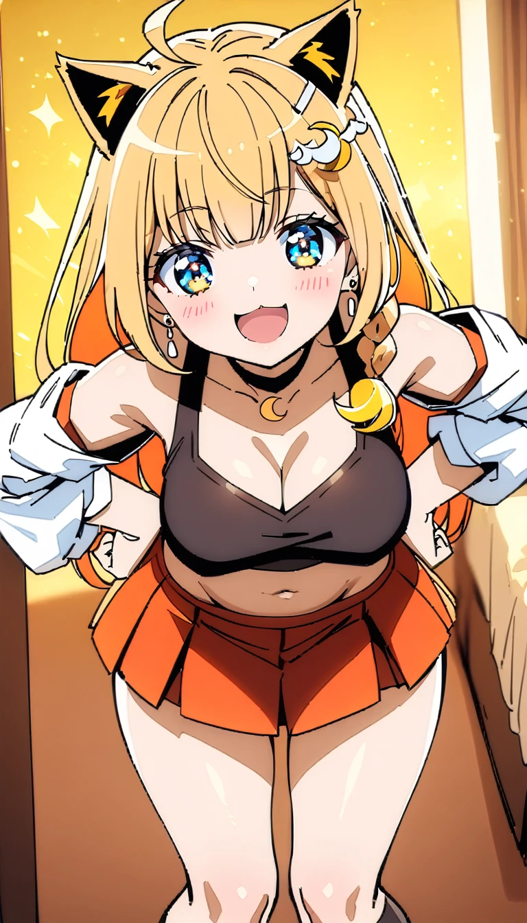 1 girl, Yellow hair, (big lips), pink eyes, huge breasts, smile, blush, blush on nose, open abdomen, from behind, focused portrait, horrible thighs, high thighs, Dynamic, horrible thighs, Wide hips, narrow waist , Hourglass figure, full body, Tonto, delicate necklace, hair clips, sexy pose, black boots, wearing nurse clothes, , in a hospital, nude, full nude, naked
