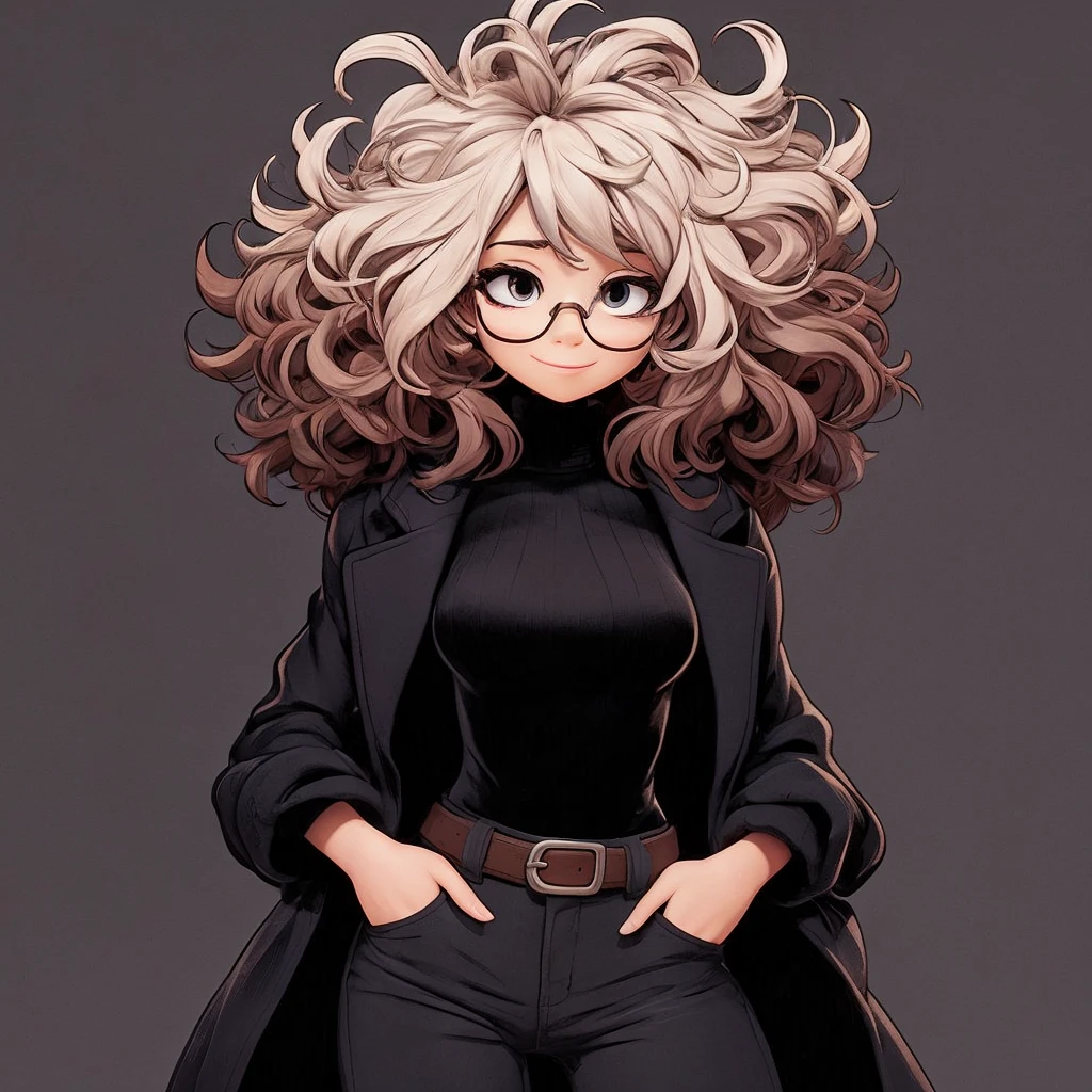 Draw this character in Pixar style