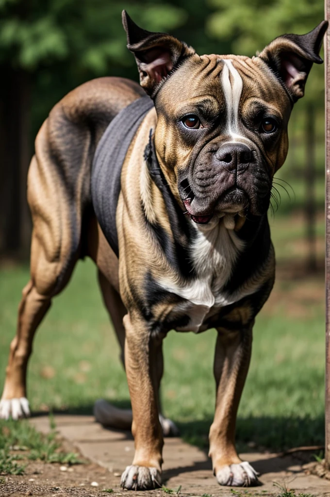 Extremely ugly dog