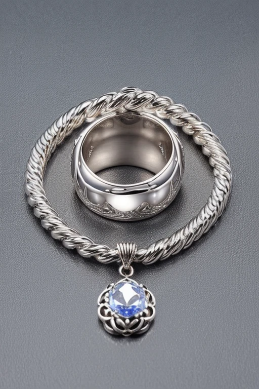 Silver wonderful jewelry great quality masterpiece, more ostentatious, great color 